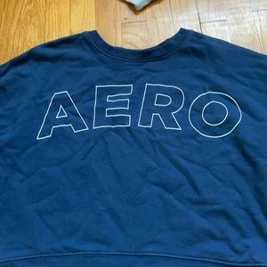 navy Aeropostale sweater